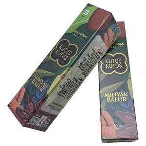 Kutus Kutus Minyak Balur Bali Herbal Healing Oil 100ml Tamba Waras Exp 2028